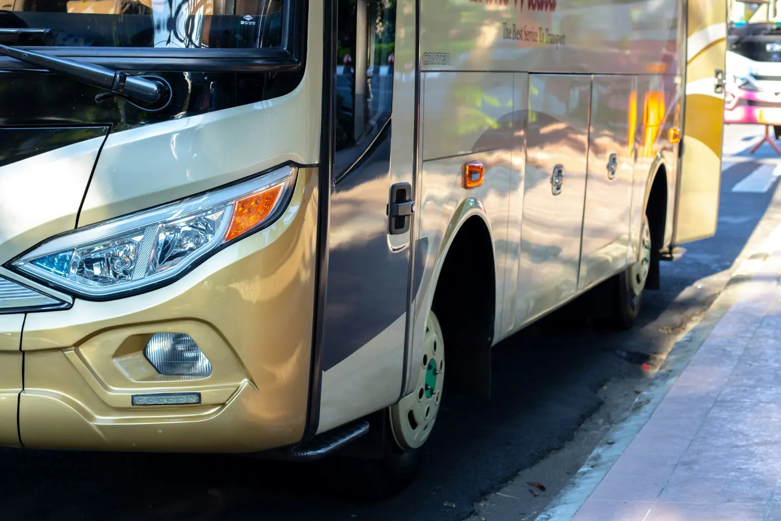 School bus for transport management